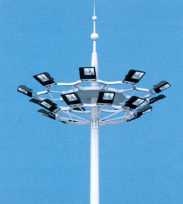 專業升降式高桿燈 機場、廣場、碼頭照明的理想解決方案